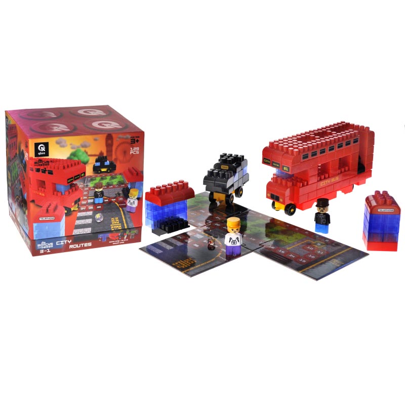 ����������� ������� QB300-203 "Block&Steps: ̳��� ��������" + ������� � ����� ��� 3�1, 129���. qbee