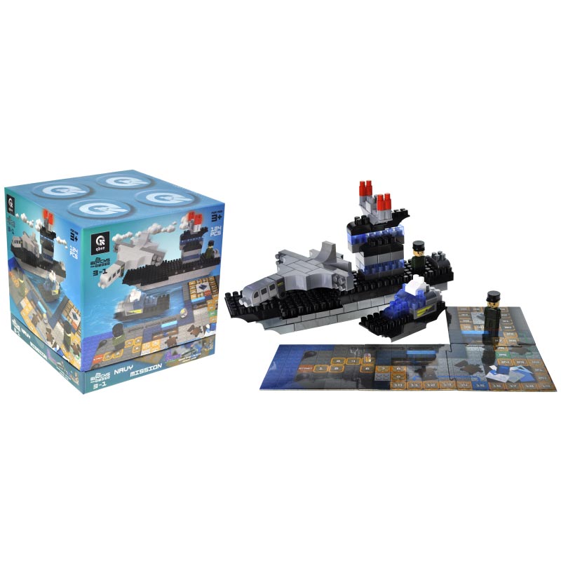 ����������� ������� QB300-205 "Block&Steps: ������� ̳��" + ������� � ����� ��� 3�1, 124���. qbee