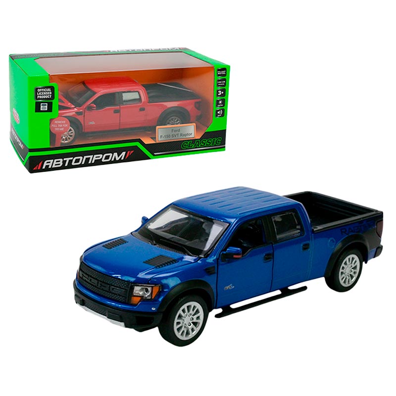 ������ ���. �������� ���. 68363 (48��/2) 1:34 Ford F-150 SVT Raptor, ���.,  ���., ����, ����������� ����,  �����.  20*11*10 ��