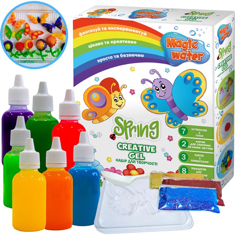 ���� ��� �������� Magic water. Creative gel SPRING  MV6031-04