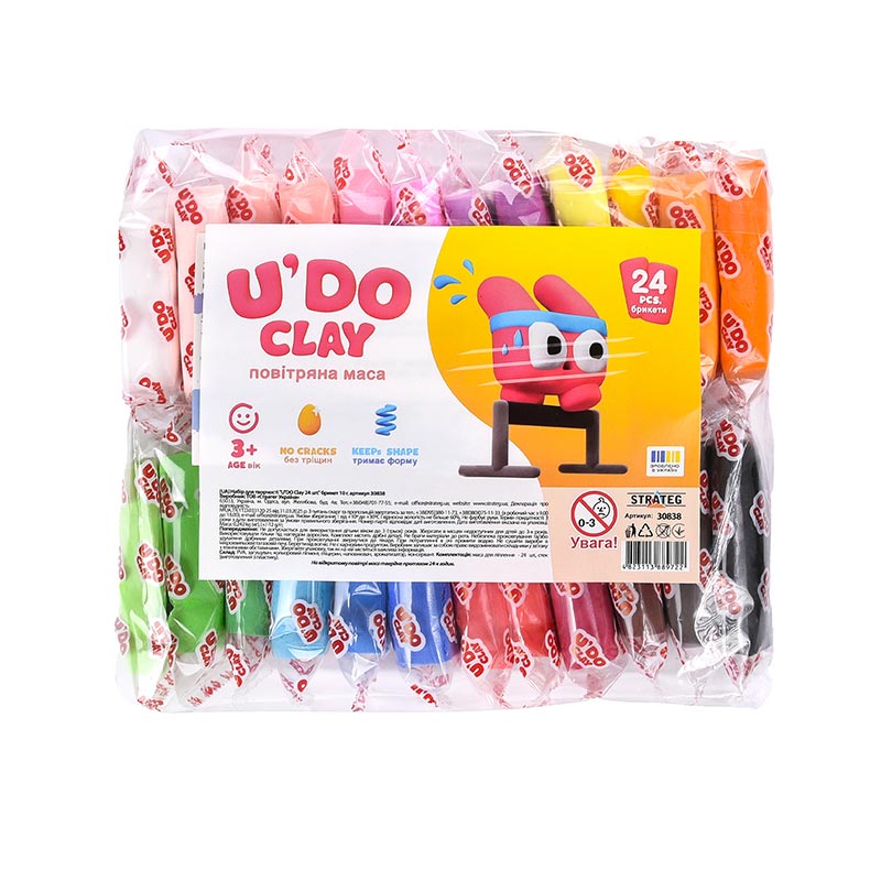 ���� ��� �������� "U'DO Clay 24 ��." ������ 10� (30838)