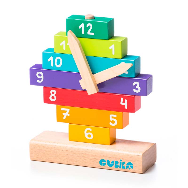 ������� ����������� "��������"/Wooden construction kit "Watch"