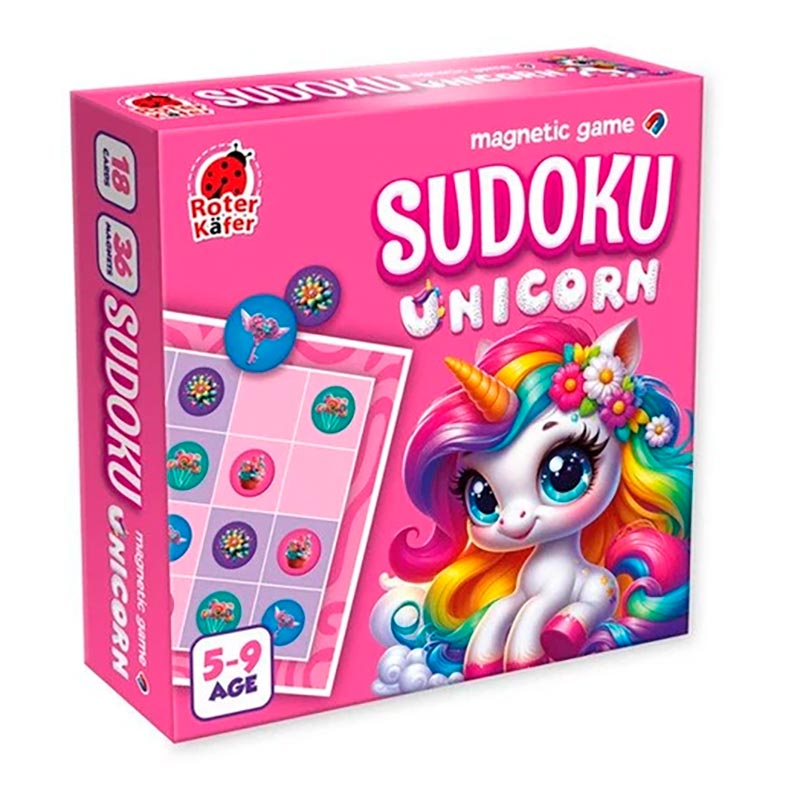 Magnetic game Roter K?fer Sudoku Unicorn RK2150-02
