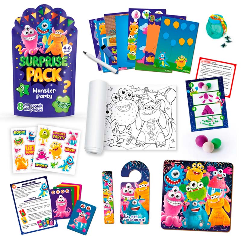 ���� �������� "Surprise pack. Monster party" VT8080-03