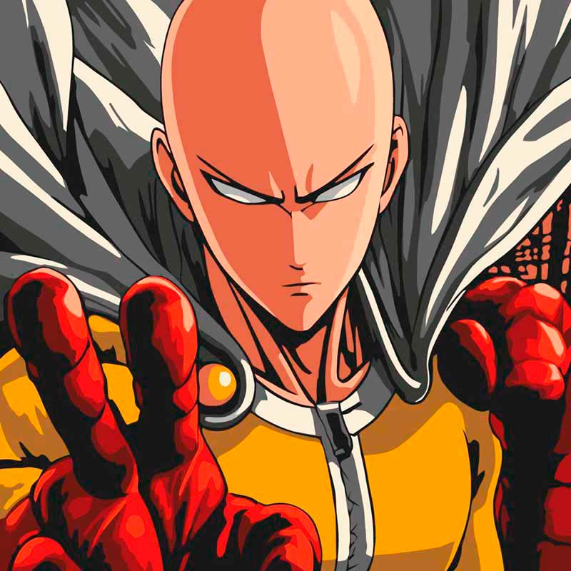 ���� ��� ������� "One-Punch Man" 40*40 ��