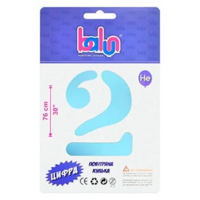 ���������� ������ ����� "2" sugar blue Balun 30" (76 ��) 1 ��