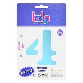 ���������� ������ ����� "4" sugar blue Balun 30" (76 ��) 1 ��