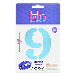 ���������� ������ ����� "9" sugar blue Balun 30" (76 ��) 1 ��