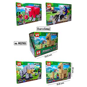 ����������� MINECRAFT MG2165 (298+ ���) 4 �� ����