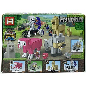 ����������� MINECRAFT MG2165 (298+ ���) 4 �� ����