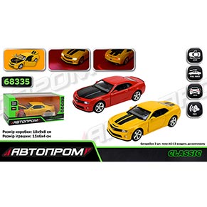 ������ ���.  �������� ���. 68335 (48��/2) 1:32 Chevrolet Camaro SS, 3 �������, �����,����,��� 18*9*8��