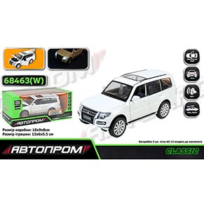 ������ ���. �������� ���. 68463W (48��/2) 1:33 "Mitsubishi Pajero 4WD �����,�������� Turbo", �����, ���., ����, ����.����, �����.18 * 9 * 8 ��