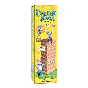�������� ��� Cheese Jenga 54 ������ Strateg �����'��� ���������� ����� (30545)