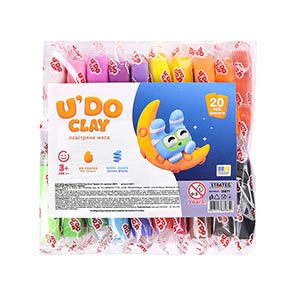 ���� ��� �������� "U'DO Clay 20 ��." ������ 10� (30871)