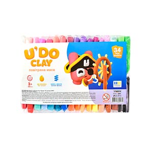 ���� ��� �������� "U'DO Clay 34 ��, ������ 10 � (���) 30893