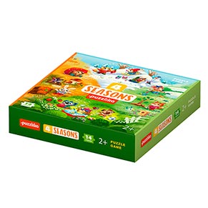 ���������� ����� "4 ������"/Puzzles "4 Amazing Seasons"