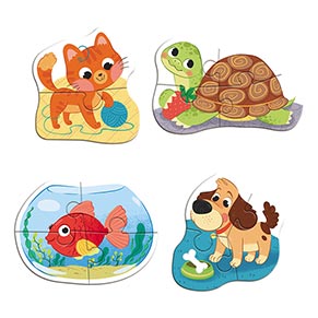 300688 ���� 4 � 1 �Baby puzzle. ������� �������