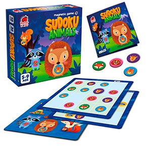 Magnetic game Roter K?fer Sudoku Animals RK2150-01