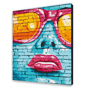 ���� ��� ������� "Street art girl" 40*50 ��