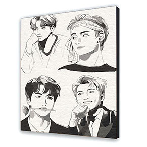 ���� ��� ������� "BTS. Fan Art" 40*50 ��