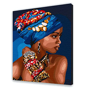 ���� ��� ������� "African woman" 30*40 ��