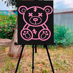 ���� ��� ������� "Teddy bear art" 30*40 ��