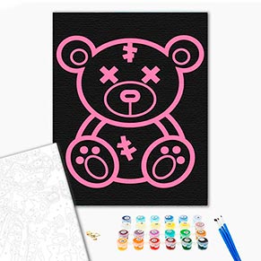 ���� ��� ������� "Teddy bear art" 30*40 ��