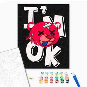 ���� ��� ������� "I'M OK" 30*40 ��