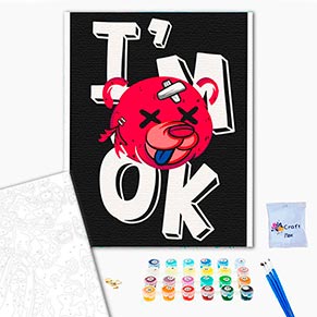 ���� ��� ������� "I'M OK" 30*40 ��