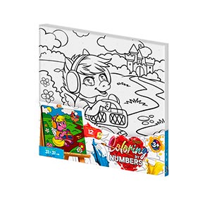 ������� �� �������� "Coloring by numbers" Danko Toys ���� 31��*31��